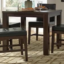I used 2x4's for the base and 2x12's for the table top. Progressive Furniture Athena Contemporary Square Dining Table Lindy S Furniture Company Kitchen Tables