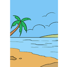 How To Draw An Ocean Really Easy Drawing Tutorial Aha was a observational drawing for my journey to the beach f. how to draw an ocean really easy