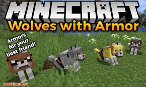 You play minecraft and want to know how to install certain mod? Wolves With Armor Mod 1 17 1 1 16 5 Armors For Your Best Friend Minecraft
