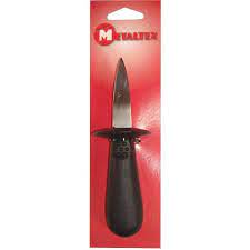 Couteau laguiole à huître tout inox, sans garde, lavable en machine. Couteau A Huitre En Inox Manche En Plastique Cdiscount Maison