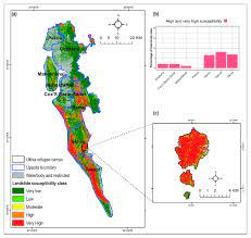 Cox S Bazar District Map A) Combined Landslide Susceptibility Map Of Cox's Bazar District, (B)... |  Download Scientific Diagram