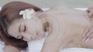 Beautiful Happy Young Asian Woman Thai Massage on Back with Masseuse on the  Beach Tropical Together. Stock Video - Video of beach, nature: 198772931