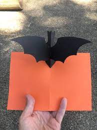 Kids pop up card craft to make for mother's day! Make A Halloween Bat Pop Up Card Album On Imgur