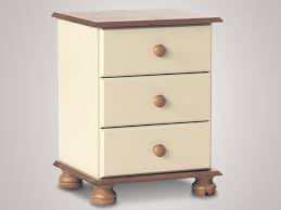 Up to 12 months to pay on selected furniture when you spend £199 or more. Furniture To Go Copenhagen Cream And Pine 3 Drawer Bedside Cabinet Flat Packed