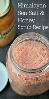 I Bet This Diy Himalayan Sea Salt And Honey Scrub Recipe Is Really Good For Your Skin Creativ Body Scrub Homemade Recipes Body Scrub Recipe Salt Scrub Recipe