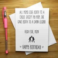 Birthday Card For Mother Funny Happy Birthday Mom Card Mother Happy Birthday Happy Etsy Birthday Wishes For Mom Birthday Cards For Friends Funny Birthday Cards