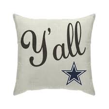 It provides great head and neck support and features extra soft memory foam. Nfl Dallas Cowboys Y All Decorative Throw Pillow Target