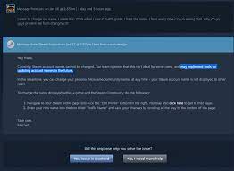 The profile name of steam refers to friends' names of yours plus other gamers. May Implement Tools For Updating Account Names In The Future I M Excited Steam