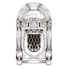 Jukebox Sketch Transparent Png Svg Vector File Jukebox drawing from berserk on. jukebox sketch transparent png svg