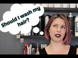 Heavy oil products make the color ineffective, and make. Should I Wash My Hair Before Dying It Useful Information Beezzly