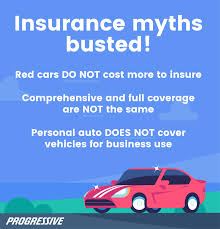 Insurance Myths Busted Car Insurance Insurance Red Car