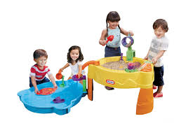 Amazon Com Little Tikes Treasure Hunt Sand And Water Table Toys Games Sand And Water Table Water Table Sand And Water