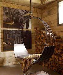 Natural Comfort In A Modern Setting Swinging Chair Indoor Swing Hanging Chair