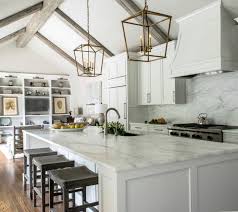 Vaulted ceiling lighting ideas vaulted ceilings are a desirable architectural feature and can allow for some interesting lighting choices in your home. 20 Vaulted Ceiling Ideas To Steal From Rustic To Futuristic Vaulted Ceiling Kitchen Contemporary Kitchen Remodel Kitchen Interior