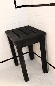 32 beautiful diy outdoor shower ideas: Simple Shower Stool Do It Yourself Home Projects From Ana White Shower Stool Diy Shower Stool Diy Shower