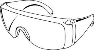 Download this safety goggles drawing vector illustration now. Science Lab Safety Glasses B W By I Am Not Cute Tpt