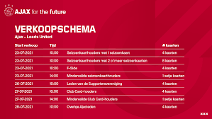 On sofascore livescore you can find all previous ajax vs leeds united results sorted by their h2h matches. Oefenduel Ajax Leeds Met Beperkt Publiek