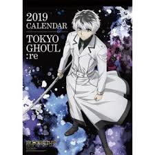 Tokyo ghoul:re will be getting a second anime season from october 2018 and the manga will end in just 3 chapters. Tokyo Ghoul Re 2019 Calendar Anime Toy Hobbysearch Anime Goods Store