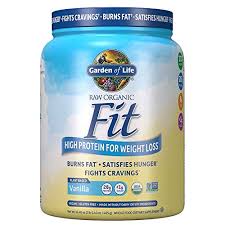 Garden Of Life Raw Organic Fit Powder Vanilla High Protein For Weight Loss 28g Plus Fiber Probiotics Svetol Organic Non Gmo Vegan Nutritional Shake 10 Servings Buy Online In Bahamas