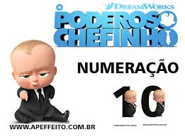 O poderoso chefinho free png stock. Festa O Poderoso Chefinho Numeros Para Imprimir