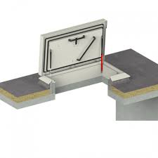 Echelles fixes a crinoline >>dédiées aux accès industriels, ces échelles fixes à crinoline en aluminium combinent légèreté (6kg au mètre), résistance à la corrosion et facilité de pose. Trappes De Toit Avec Ou Sans Escalier Fixe Trappes De Toit Staka