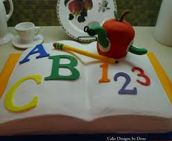 Birthday Cake For Teacher With Name Pin De Dora Michael En Cake Designs By Dora Tortas Tematicas Dia De Los Maestros Cupcakes Originales