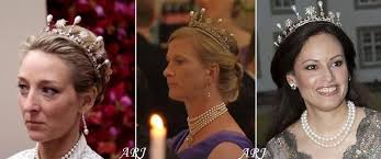 Artemisia's Royal Jewels: Danish Royal Jewels: Queen Ingrid's Diamond Stars  and Pearls Tiara