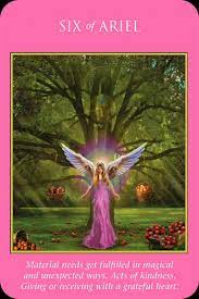 Six Of Ariel Png 426 640 Pixels Archangel Power Tarot Angel Cards Angel Tarot