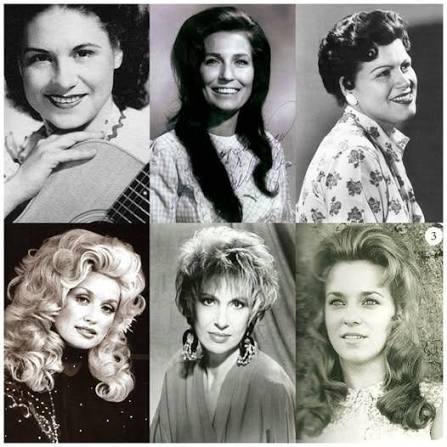 Three of the biggest female legends in Country Music history🌟 #dollyparton  #TammyWynette #lorettalynn