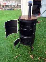 Ideias Drum Smoker Diy Smoker Metal Barrel