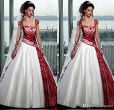 Check spelling or type a new query. Discount2019 Red And White Gothic Wedding Dresses Square Fall Plus Size Ball Gowns Short Sleeve Organza Sweep Train Sexy Backless Bridal Custom Made From Toprated 117 82 Dhgate Com