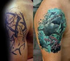 Three tattoos adorn each leg in these tattoo sets. Top 115 Tattoo Cover Up Ideas 2021 Inspiration Guide