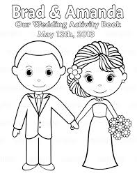 For kids & adults you can print mickey mouse or color online. Printable Personalized Wedding Coloring Activity Book Favor Etsy Wedding Coloring Pages Wedding With Kids Free Wedding Printables