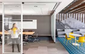 Office Tour Corgan Offices Culver City Workspace Design City Office Wood Slat Ceiling
