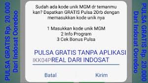 Memang sekarang sudah ada aplikasi. Cara Mendapatkan Pulsa Gratis Indosat Ooredoo Youtube