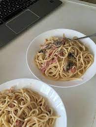 Spaghetti Carbonara Pinterest Softcoffee Aesthetic Food Healthy Snacks Recipes Pretty Food