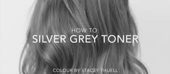 How To Get A Perfect Silver Grey Toner Using Fanola Silver Hair Toner Grey Hair Formula Redken Hair Color Formulas