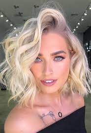 Lob Haircut Trend 63 On Trend Long Bob Haircuts Hairstyles To Inspire Lob Haircut Long Bob Haircuts Bleached Hair