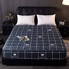 Quilted Mattress Cover Breathable Mattress Pad Cover Non Slip Deep Pocket Thick Soft Comfortable Washable Nav In 2020 Mattress Pad Cover Quality Mattress Mattress Pad