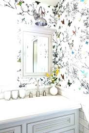 This wallpaper is basically contact paper and you can peel it away and restick over and over. Bathroom Images Small Bathroom Wallpaper Ideas Small Peel And Stick Wallpaper In Nathroom 662x993 Wallpaper Teahub Io