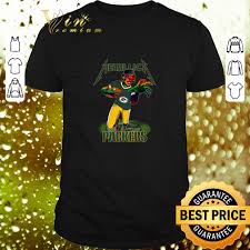 Pretty Monster Metallica Green Bay Packers Shirt Hoodie Sweater Longsleeve T Shirt