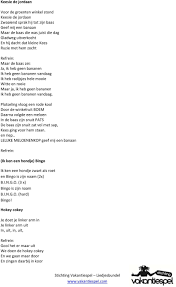 Inhoud Stichting Vakantiespel Liedjesbundel Pdf Gratis Download