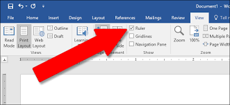 The visual and quick way to set a tab stop in word 2016 is to use the ruler. How To Use Rulers In Microsoft Word