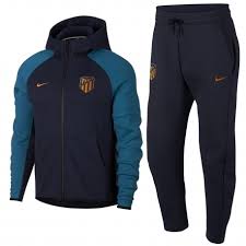 Günstige atletico madrid trainingsanzug grün 2020/2021. Atletico Madrid Tech Fleece Prasentations Trainingsanzug 2018 19 Nike
