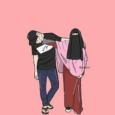 31 kartun pasangan muslim dan muslimah anak. Wow 25 Gambar Kartun Lucu Pasangan Richa Gambar