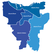 Regions are sorted in alphabetical order from level 1 to level 2 and eventually up to level 3 regions. Jakarta Map Png 7 Png Image
