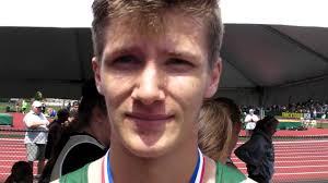 Michael Godbout of Jesuit won the 6A 1500 at the 2014 OSAA Championships
