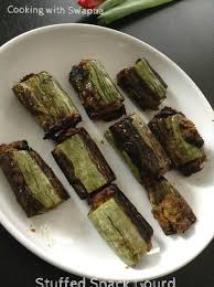 Stuffed Snake Gourd Indian Food Recipes Vegetarian Vegetarian Dishes Cooking
