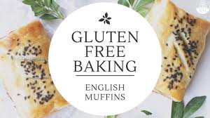 Using a standing mixer fitted with the paddle, mix white and brown rice flours, potato starch, tapioca starch, oat flour, psyllium husk, yeast, baking powder and salt. Gluten Free Baking Dairy Free English Muffins Youtube