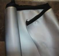 Silver reflective fabric 1 m